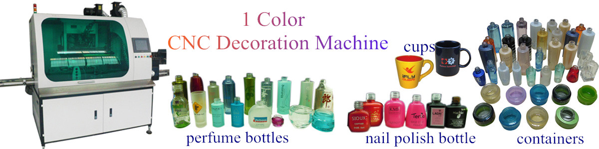 1 color CNC Glass Screen Printer